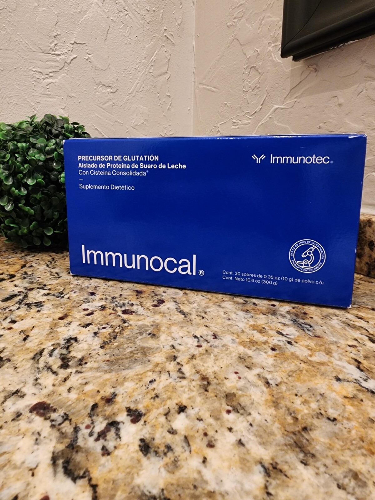 Immunocal Classic (Blue) Regular Glutathione Precursor, 30 Pouches by Immunotec