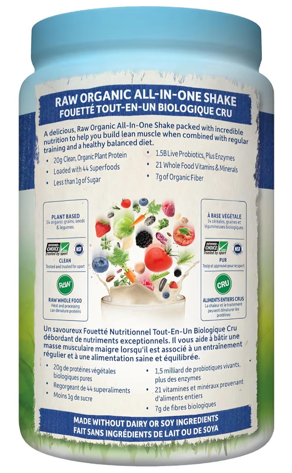 Garden of Life Raw Organic All-In-One Shake Vanilla 28 Servings Protein