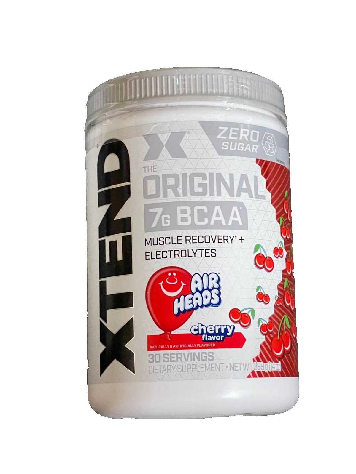 Xtend Original BCAA 7g Air Heads Cherry Flavor, 30 Servings, Exp 9/2027