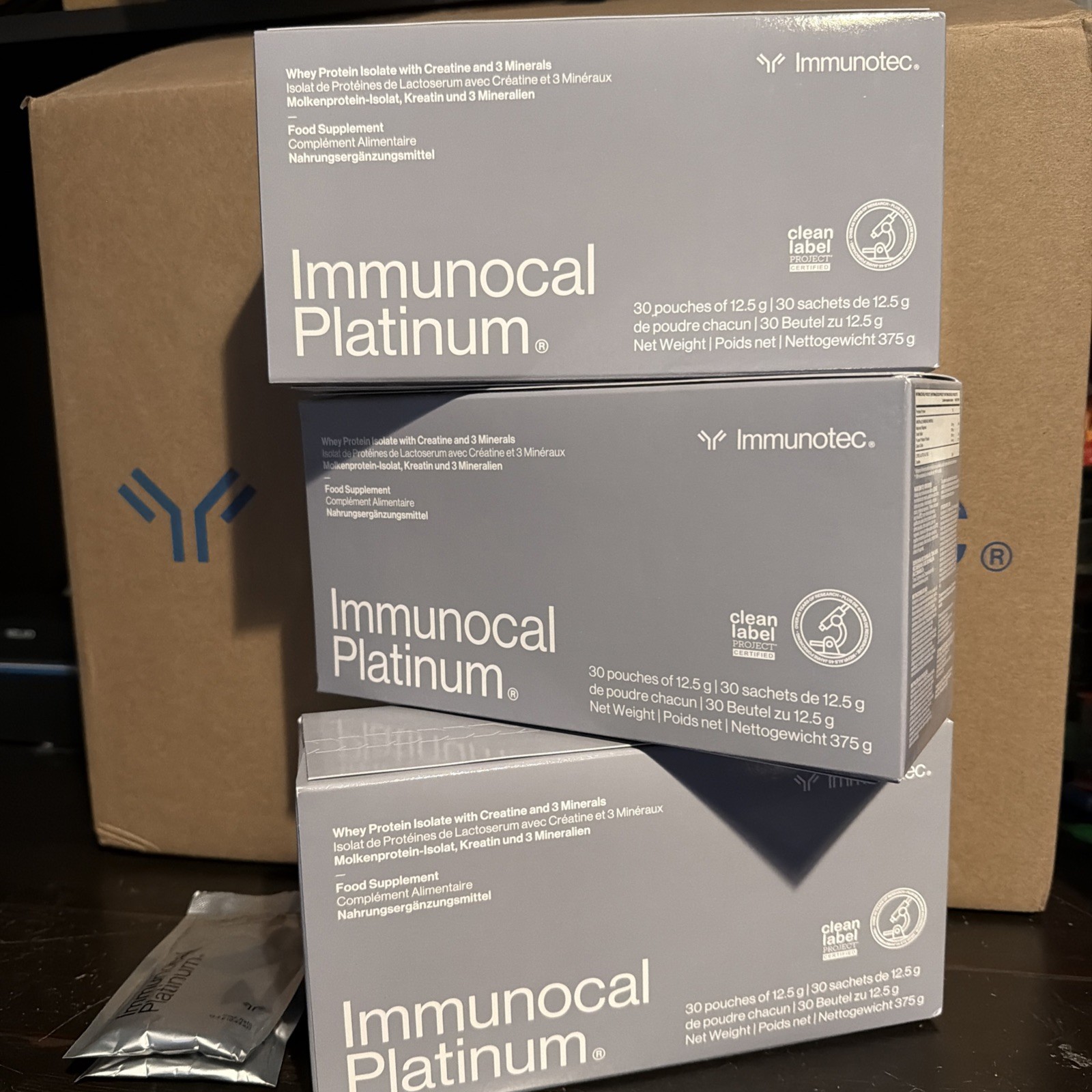 immunotec immunocal platinum 3 Boxes