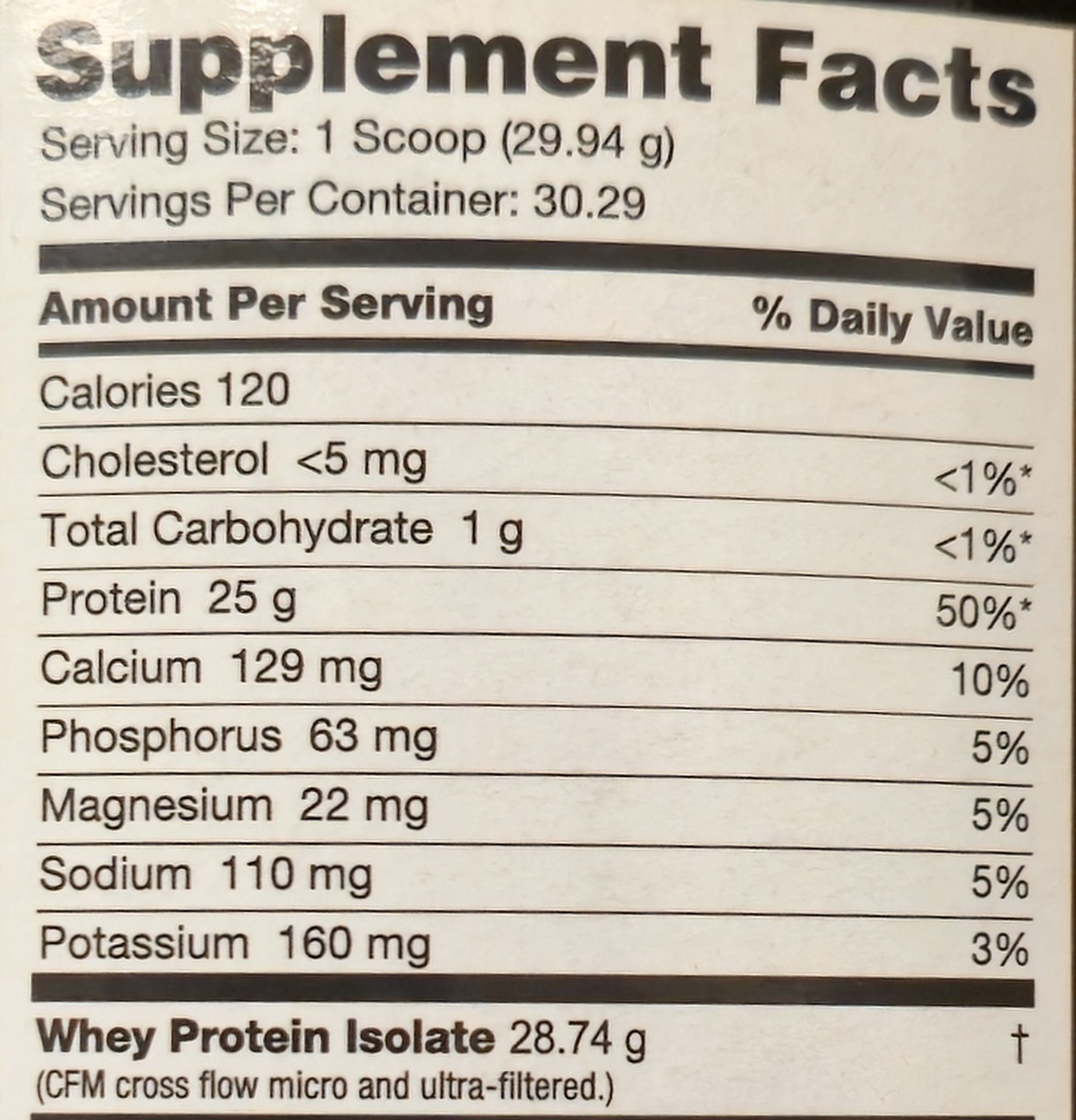 NutraBio WHEY PROTEIN ISOLATE 2 lb (30 Servings) Cinn Sugar Donut BEST BY 10/26