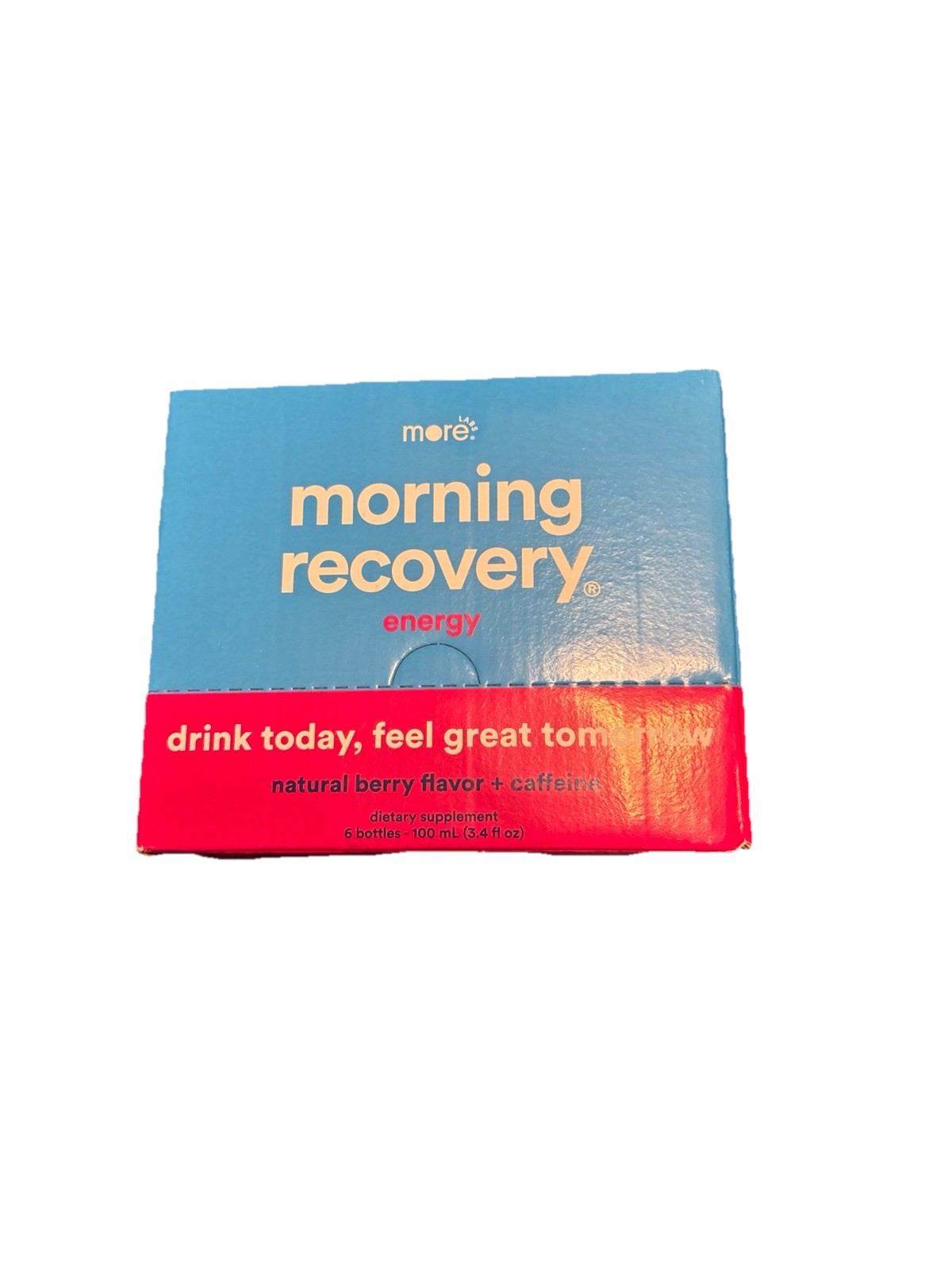 More Labs Morning Recovery Electrolyte Drink – Berry | 6-Pack
