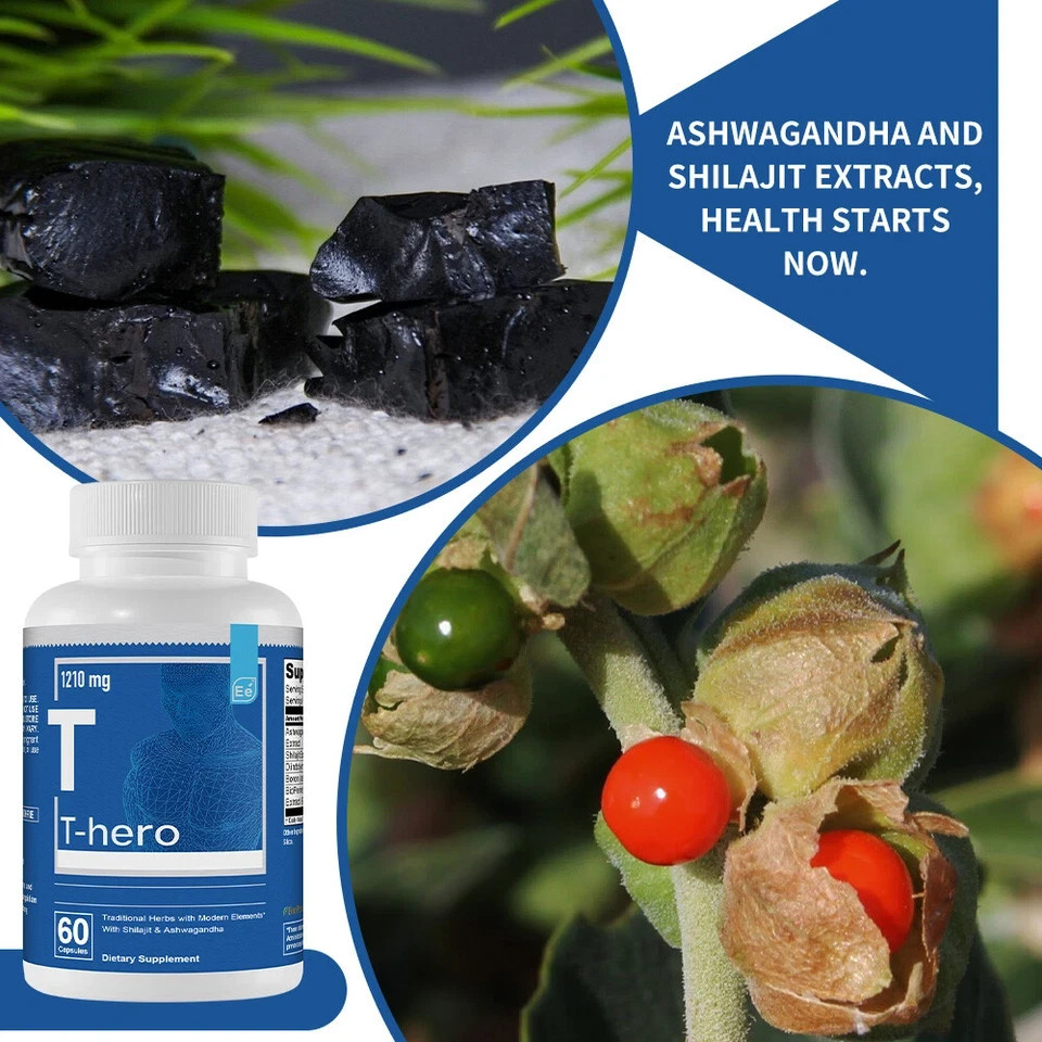 Basic elements T-Hero 1210 Mg for nutritional deficiencies Boost energy, 5 Pack.