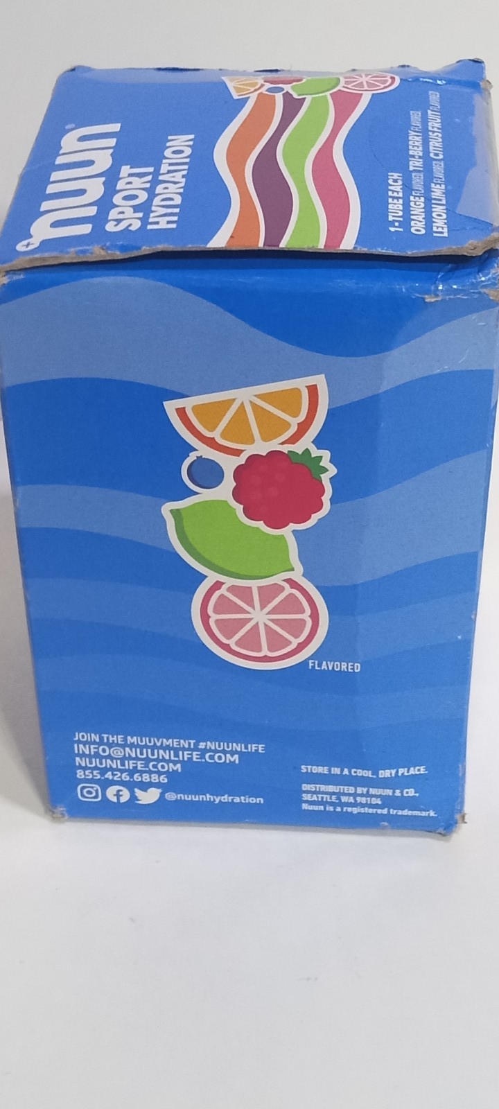 Nuun Sport Hydration Electrolyte Drink Tablets – 40 Servings (4×10 Count Tubes)