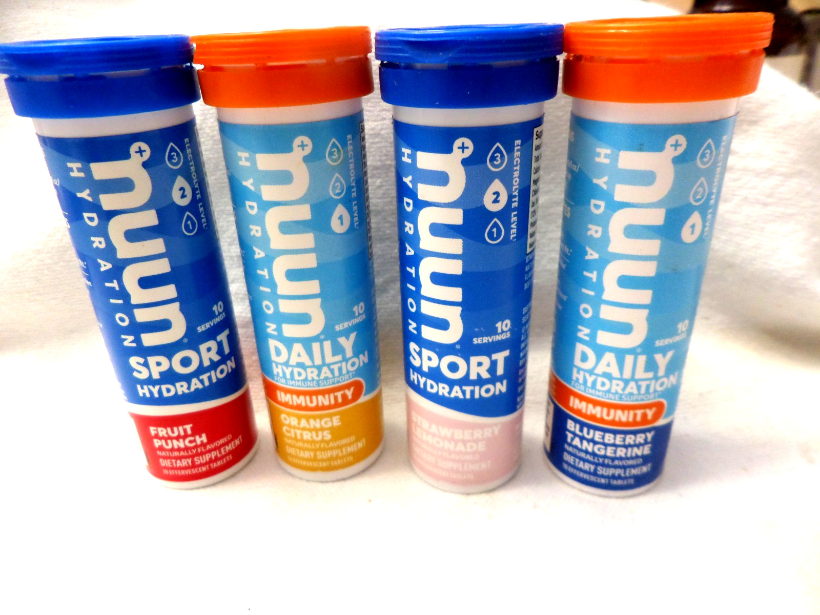 Nuun Sport Electrolyte Tablets Mix Flavor Hydration Multi-Pack ( 4) 40Ct