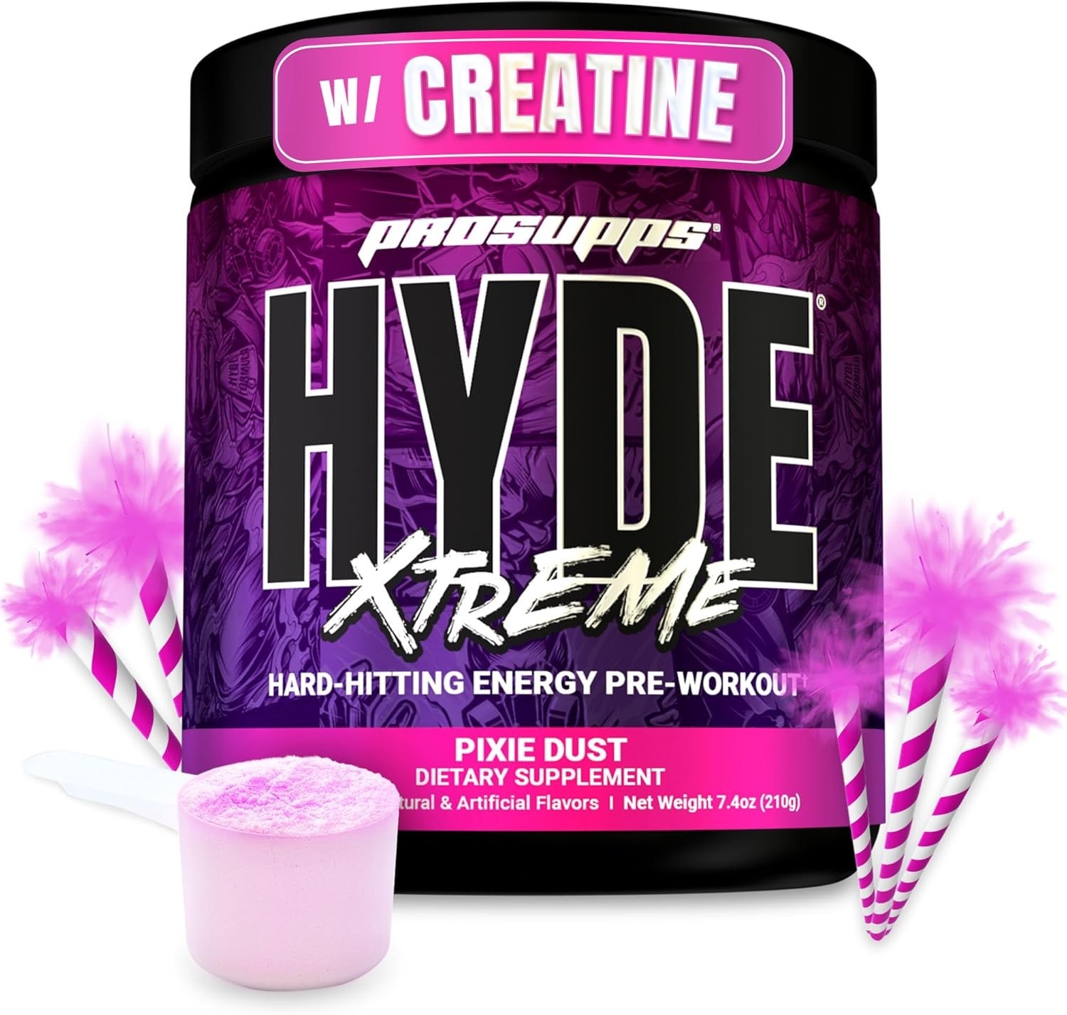 ProSupps Mr. Hyde Xtreme Pre Workout Energy with Creatine Pixie Dust, 30 Serving