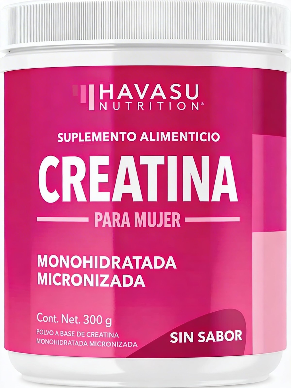 Unflavored Creatine Monohydrate for Women – 300g, Energy & Muscle Support, Vegan