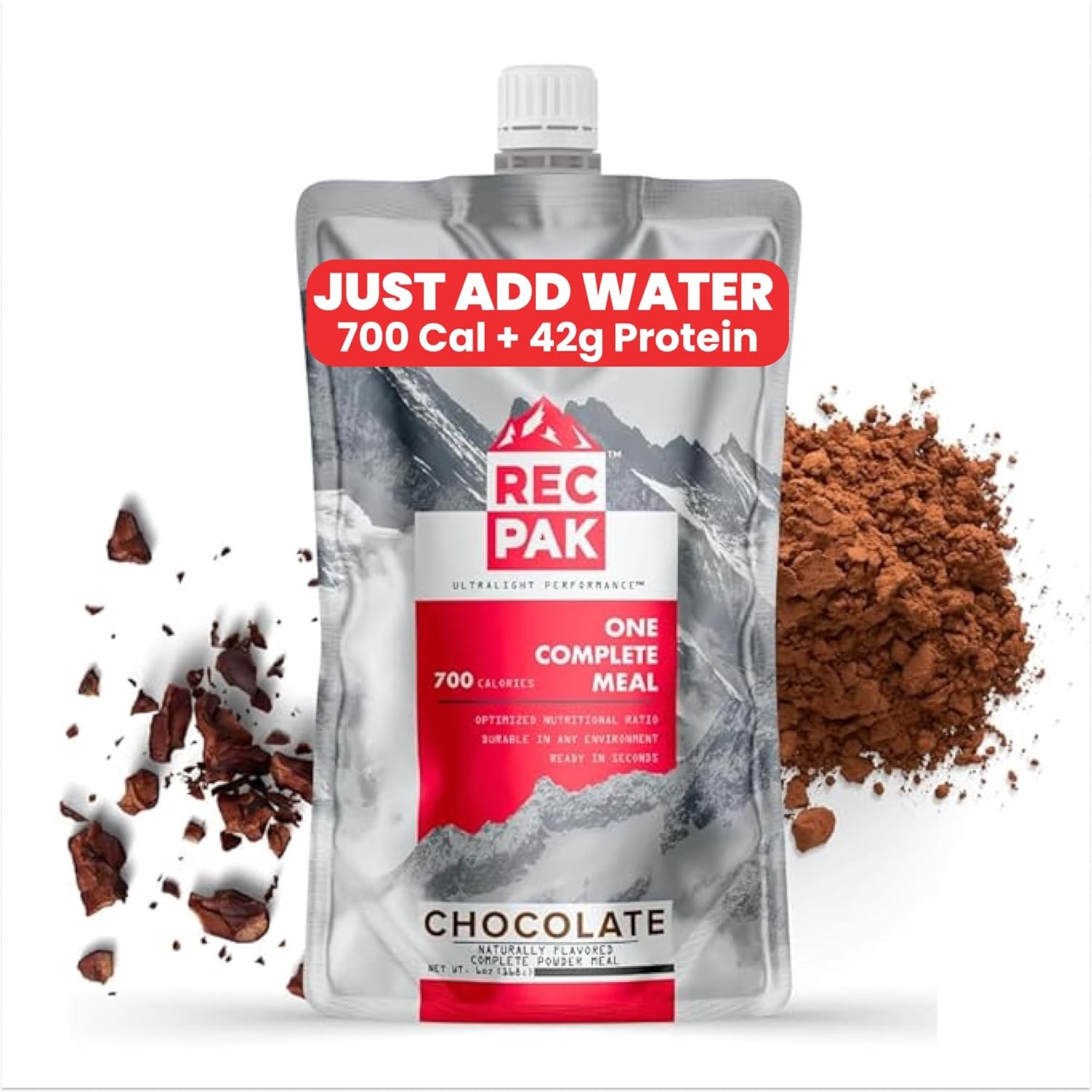 700 Cal 43g Protein Complete Nutrition No-Cook Lightweight Liquid Meal 3-Pack