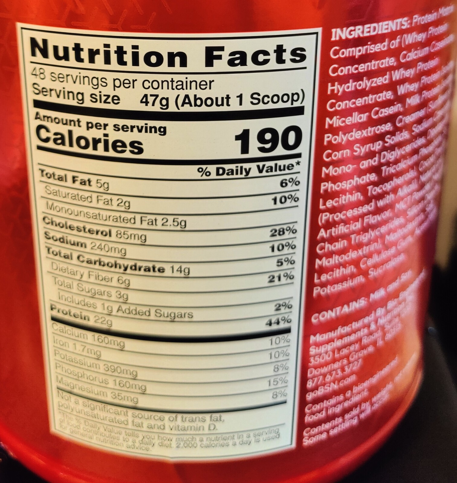 SEALED BSN Syntha-6 Chocolate Milkshake 5 lbs 48 servings 22 grams Exp 07/24 EAA