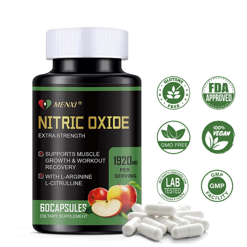 Nitric Oxide and Circulation Booster | L-Arginine, L-Citrulline | Extra Strength