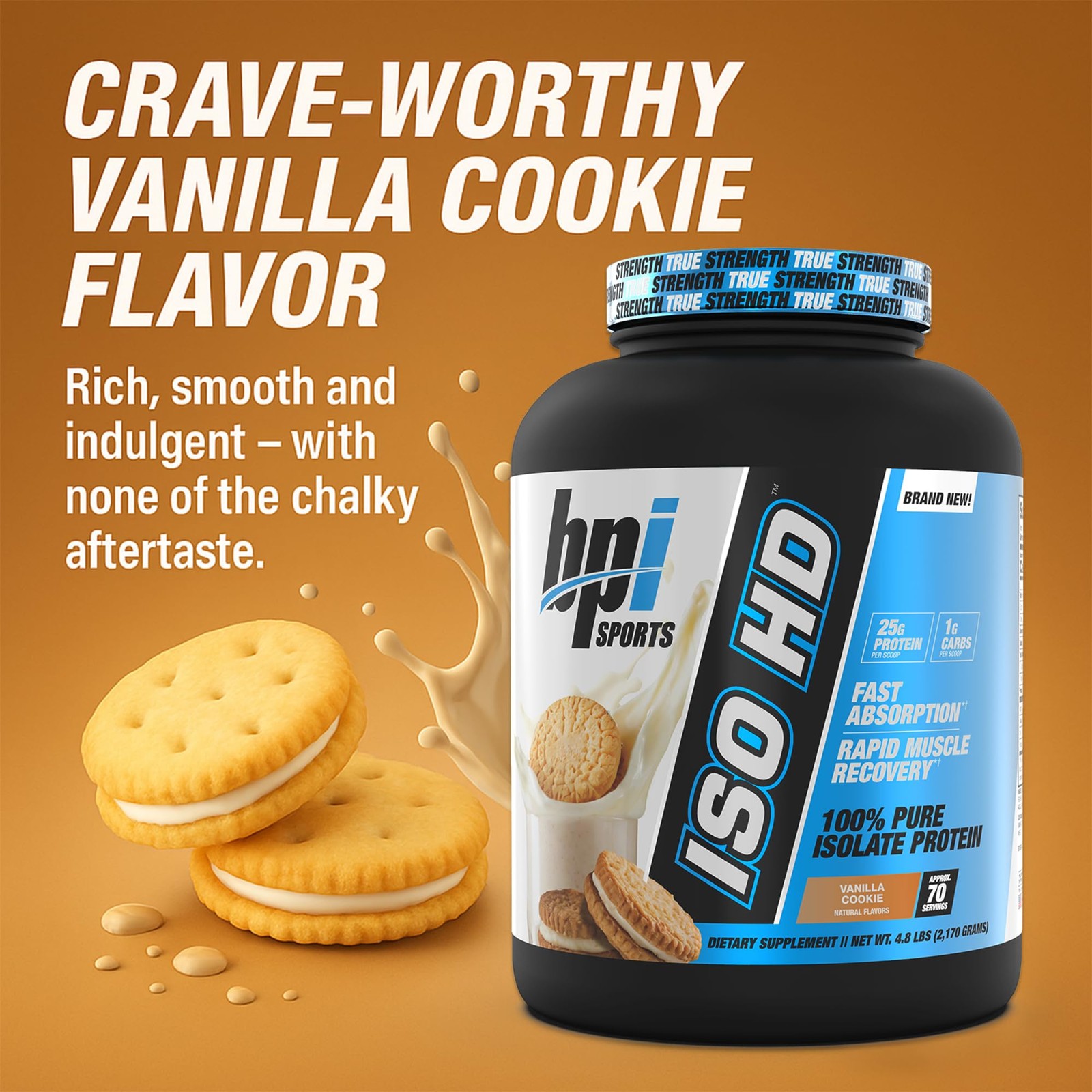 Bpi Sports Iso Hd Isolate Protein Powder 100 Whey Isolate High Quality Protein
