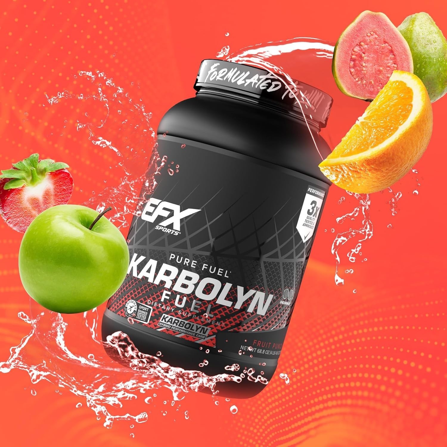 EFX Sports KARBOLYN FUEL High Performance Simple and Complex Carbohydrate Powder