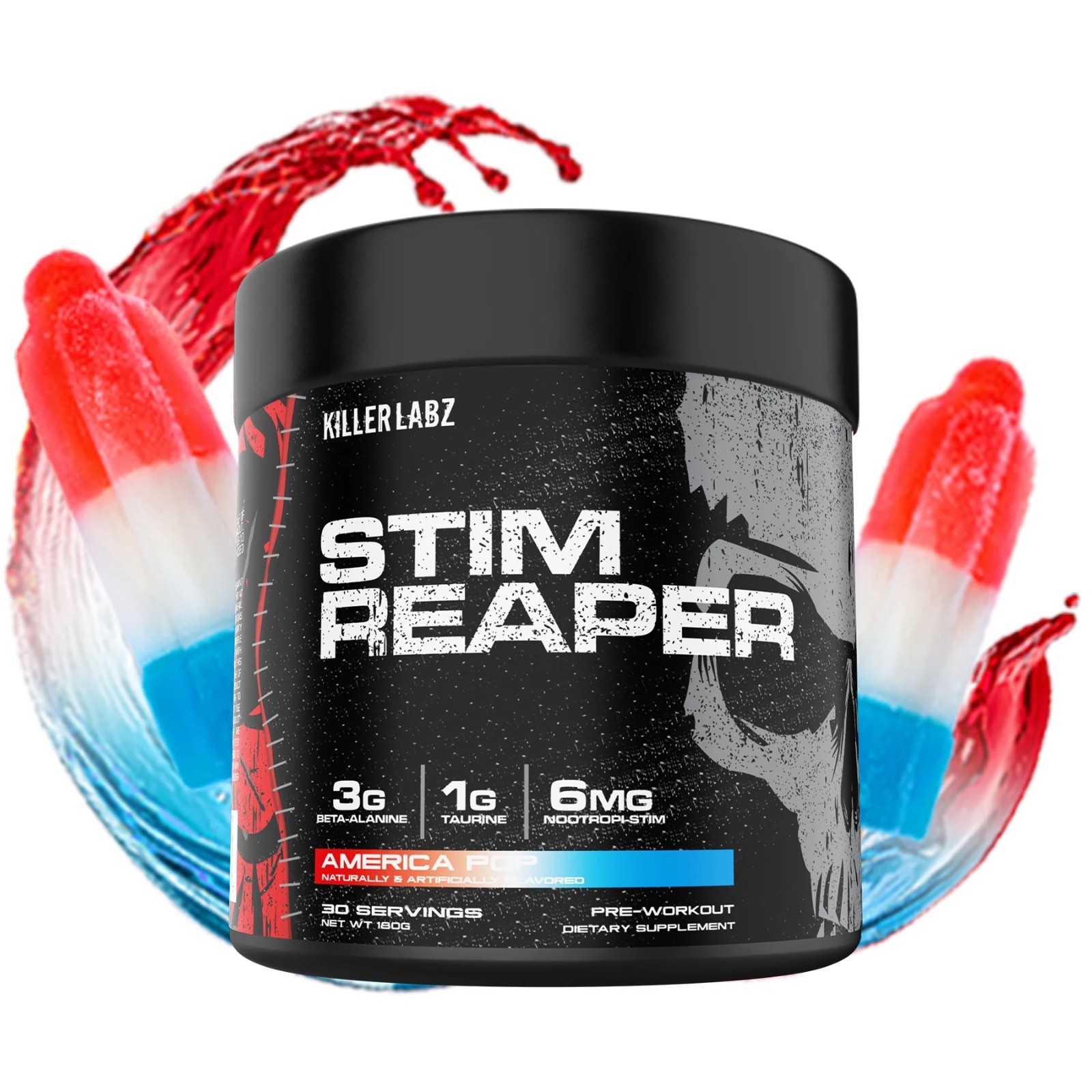 Stim Reaper Killer Labz -High Stim Preworkout- 2 flavors see Description
