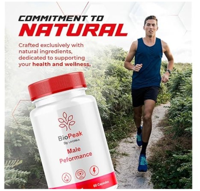 (5 Pack) Biopeak for Male, Bio Peak Advanced Men Support Pills (300 Capsules)