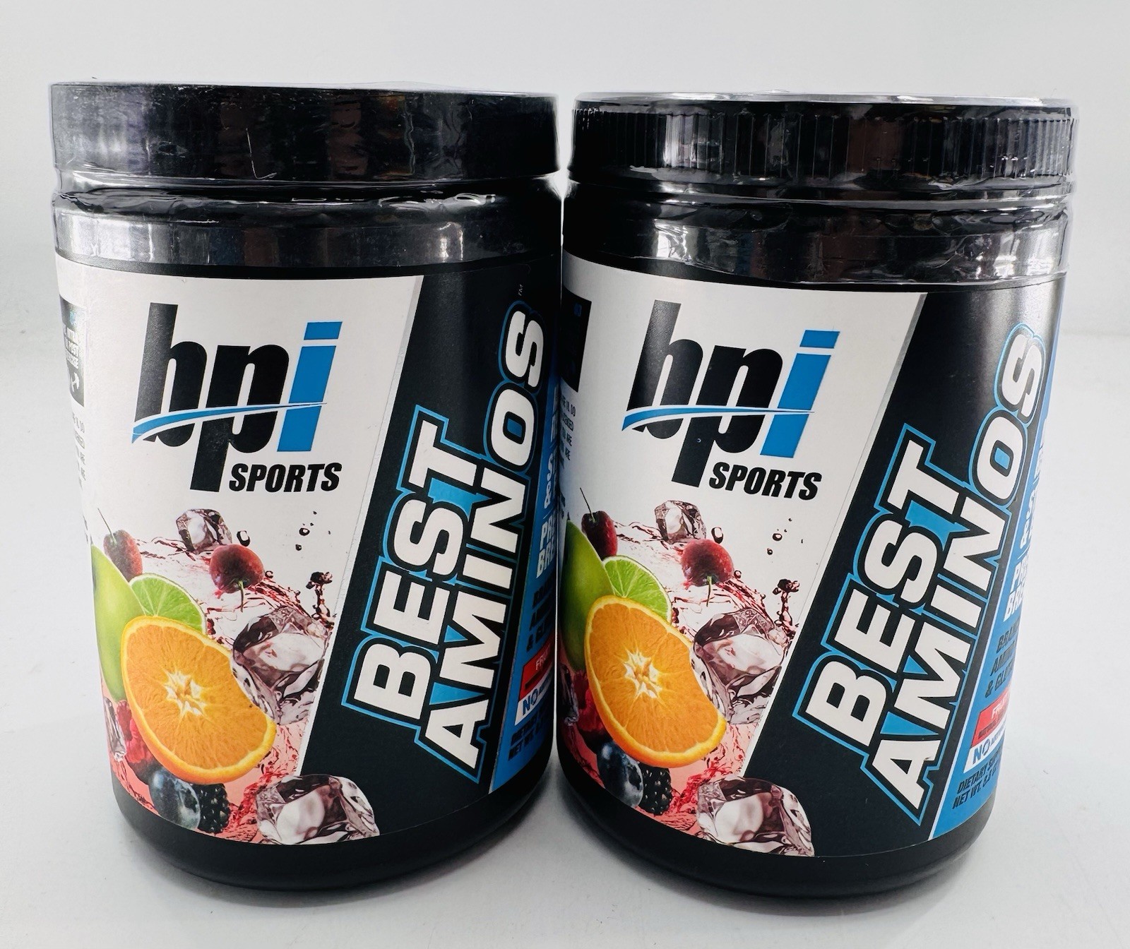 BPI Sports Best Aminos Fruit Punch Exp 11/26 7/27 NEW Workout Exercise 2pk