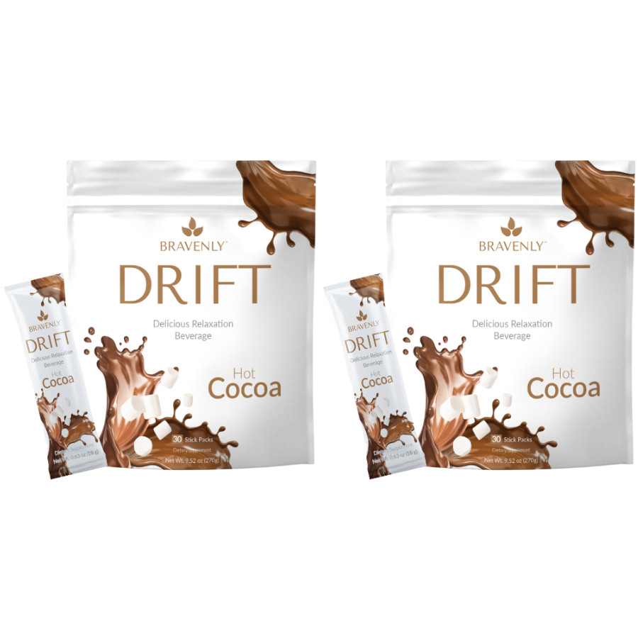 X2 Bravenly Drift 60 Stick Packs Hot Cocoa flavor – EXP 06/2027