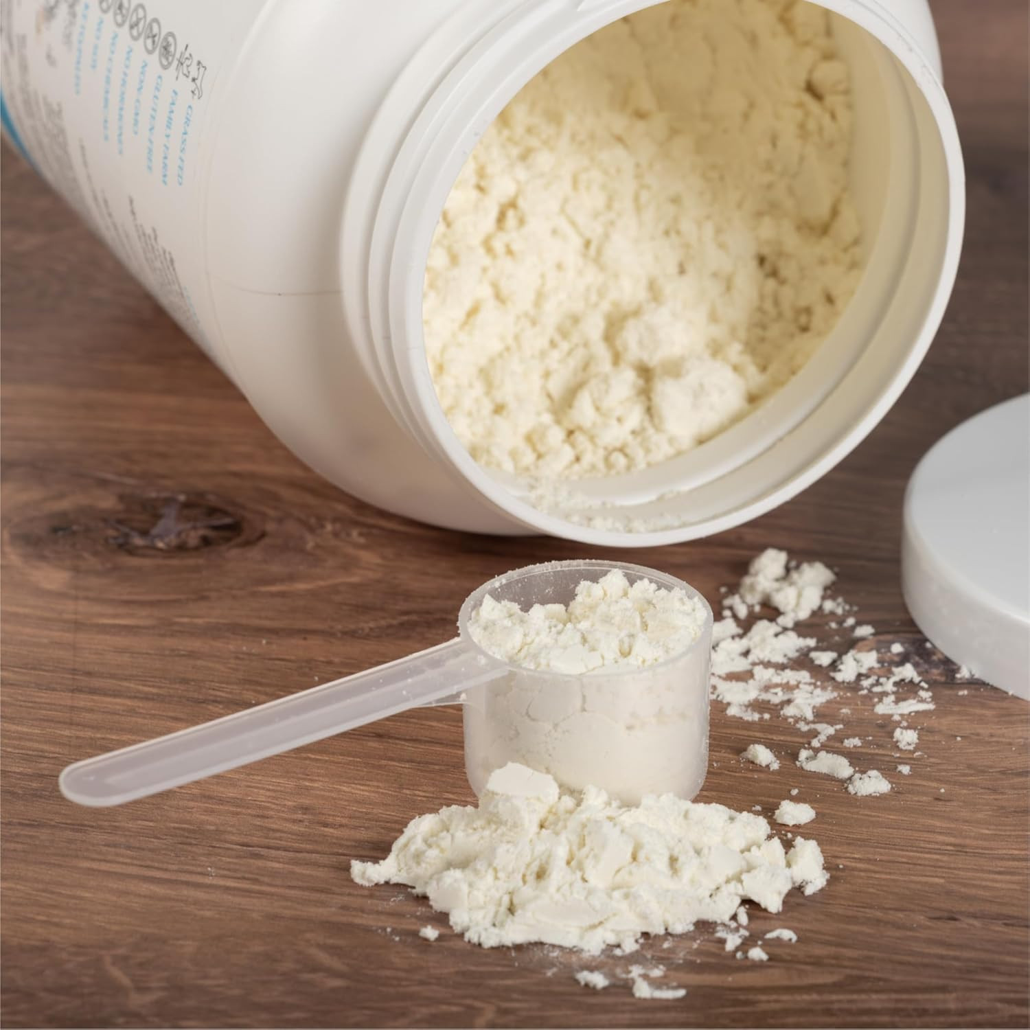 Clean Whey Protein | Grass-Fed Undenatured Goat Whey Protein Powder | 24 G Prote