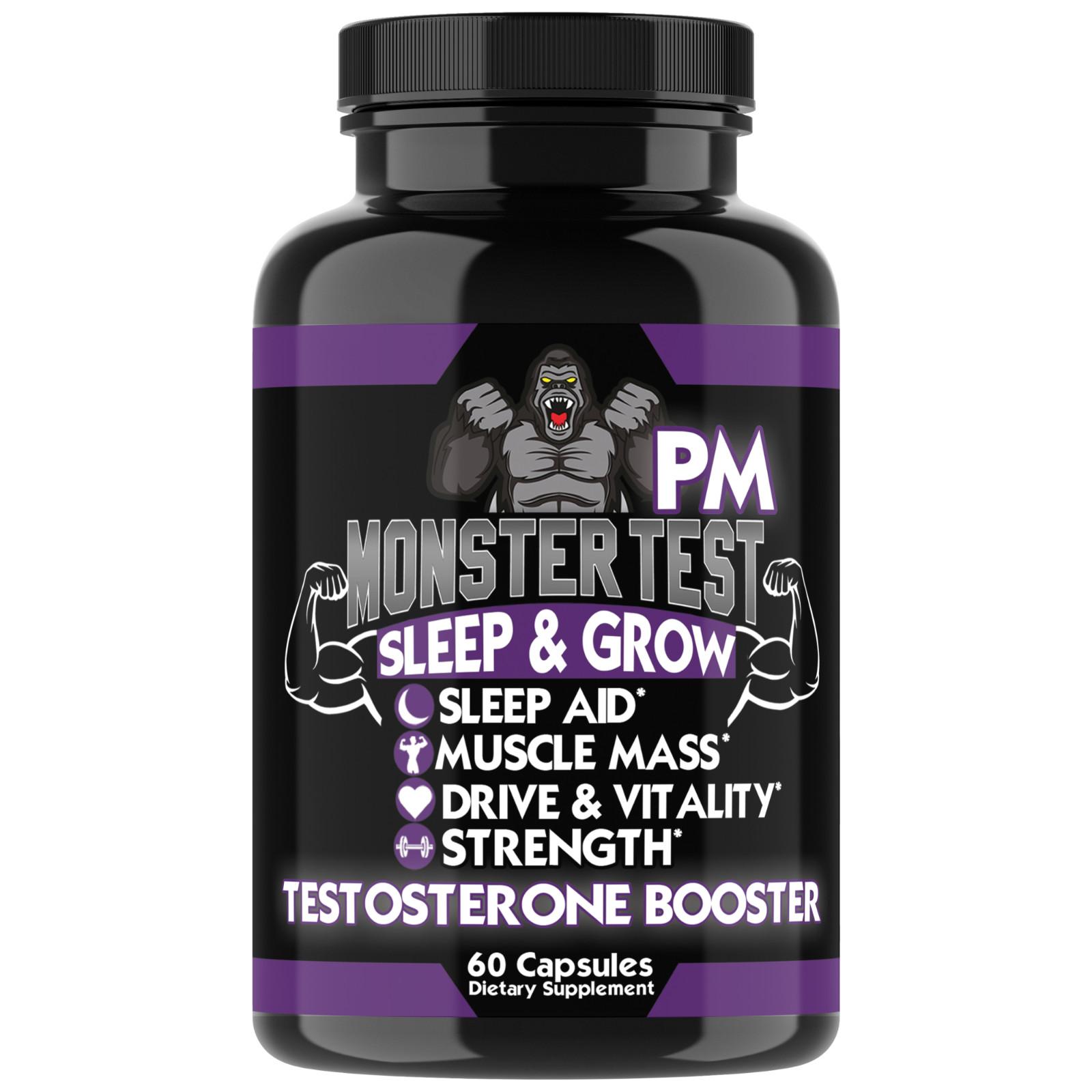 Test Booster Pack w/ Monster Test PM + Monster Test Nitric Oxide 2-PK