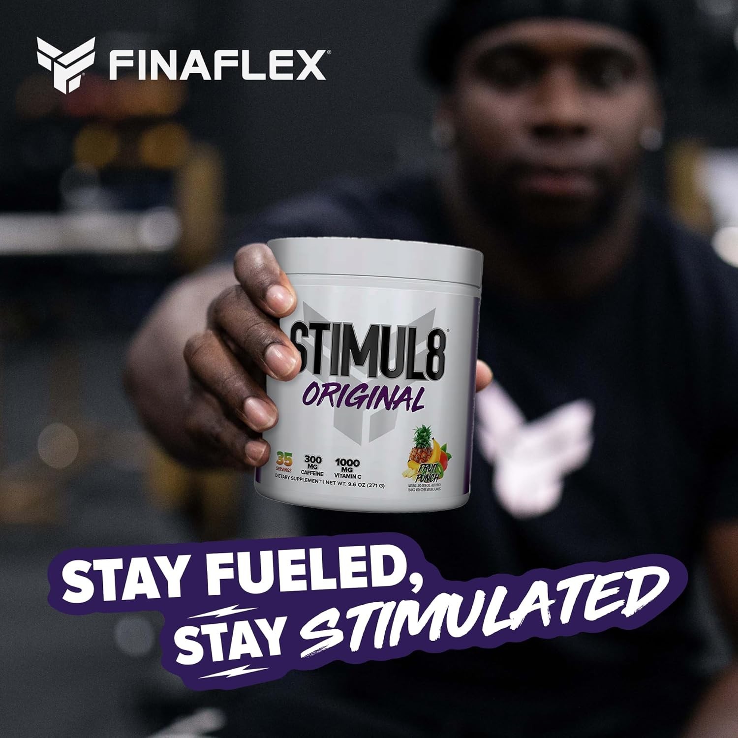 Finaflex Stimul8 Super Pre-Workout Fruit Punch 271 g / 9.6 oz Each (Pack of 3)