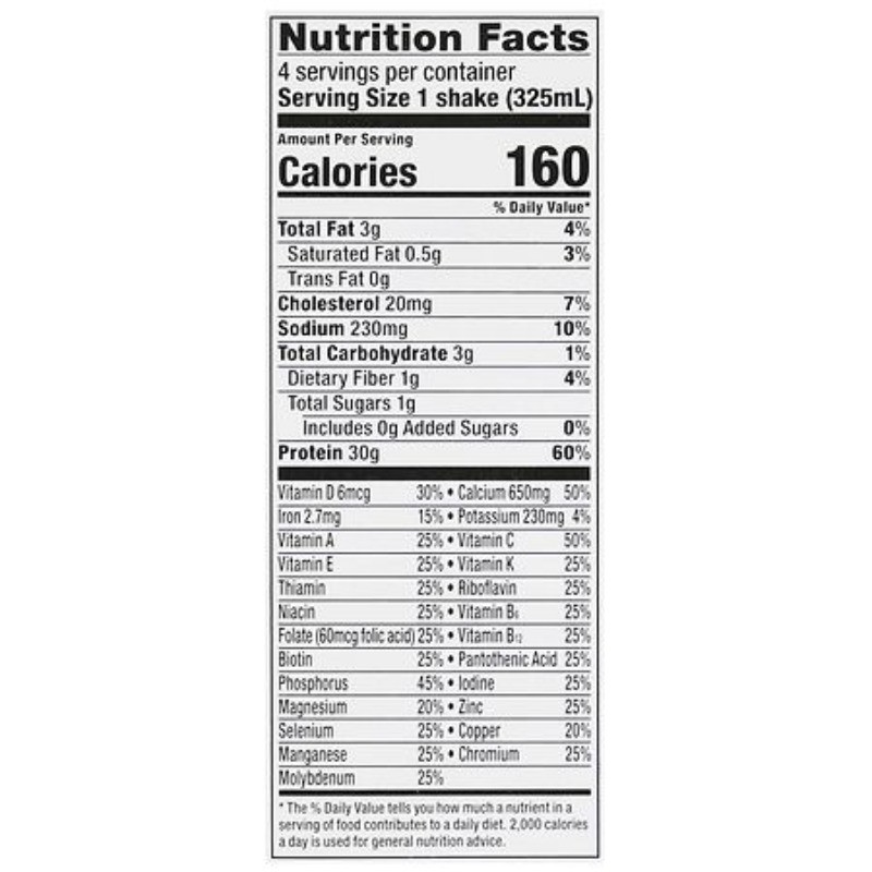 High Protein Nutritional Shakes Vanilla 11.0 fl oz