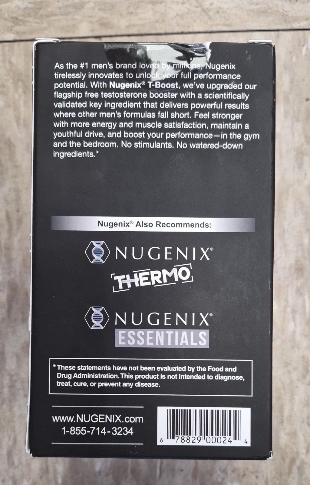 Nugenix T Boost – Free Testosterone Booster Supplement 90 Count Exp 08/2026