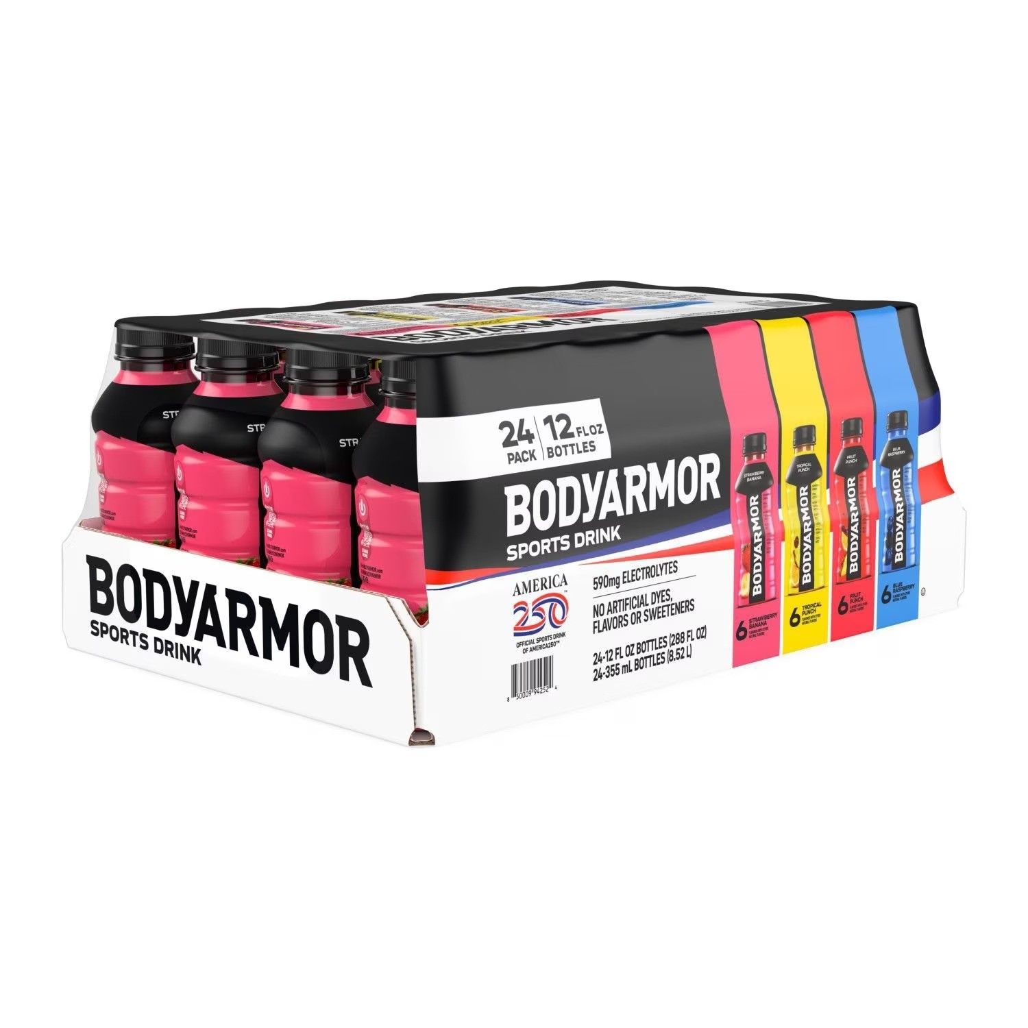 BODYARMOR Sports Drink Variety Pack 12 fl. oz., 24 pk.