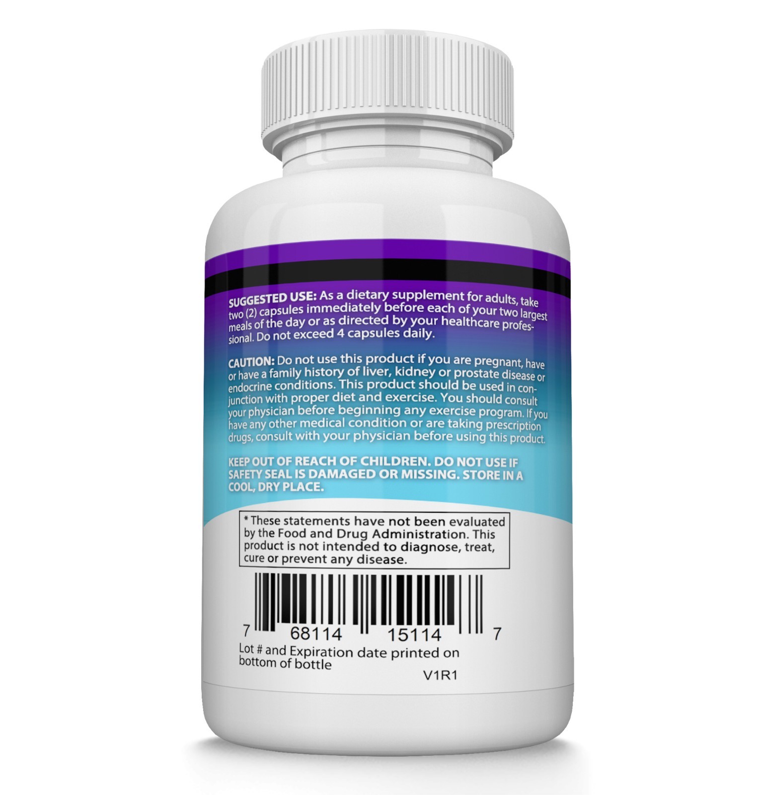 Keto Diet Blocker Pills 1800 MG (2 PACK) Fat Burner Carb Blocker