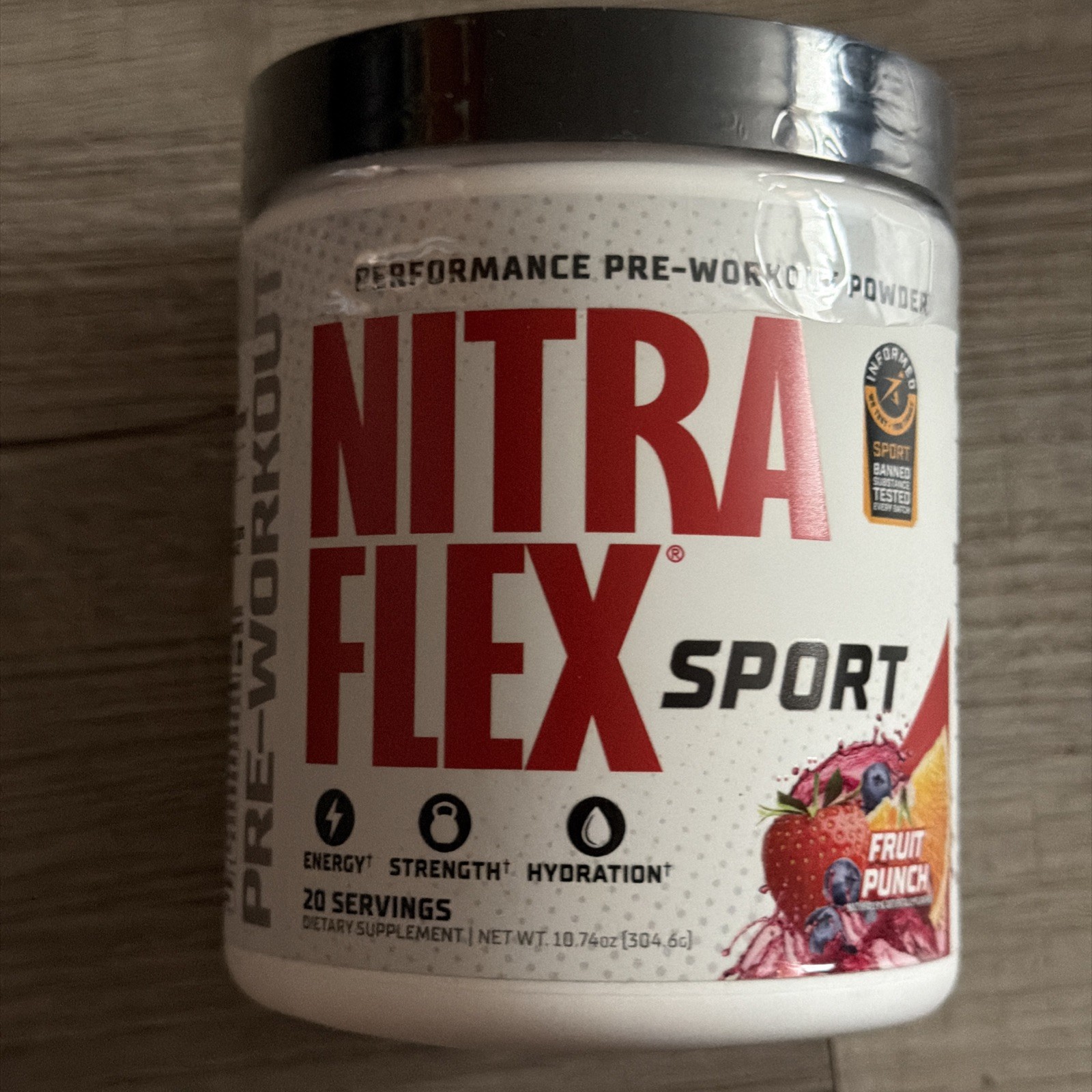 2 X GAT Sport Nitraflex Pre-Workout ~Fruit Punch 10.74oz Exp 07/2027