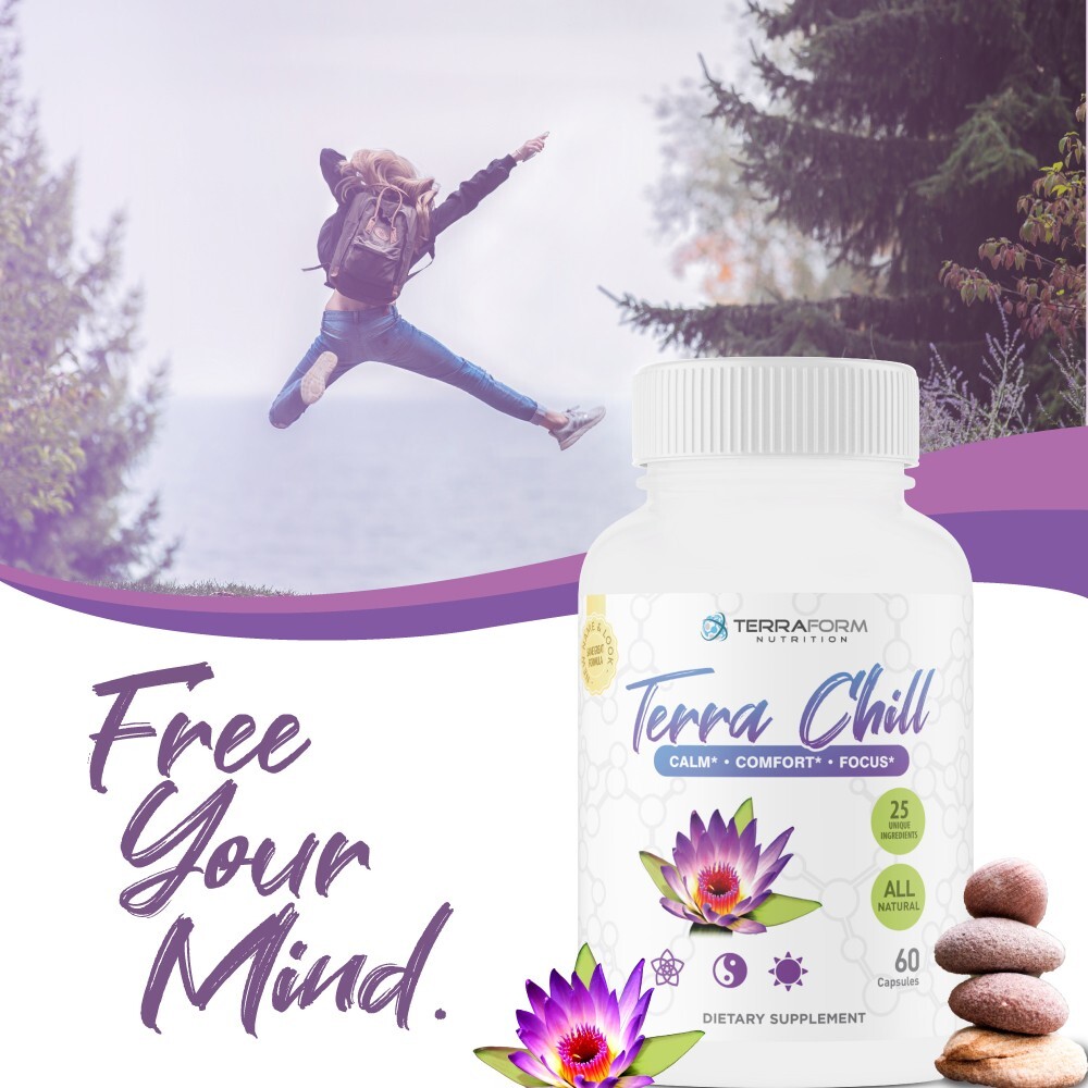 Anxiety and Stress Relief Supplement – ALL NATURAL Herbal Formula, Anti-Anxiety