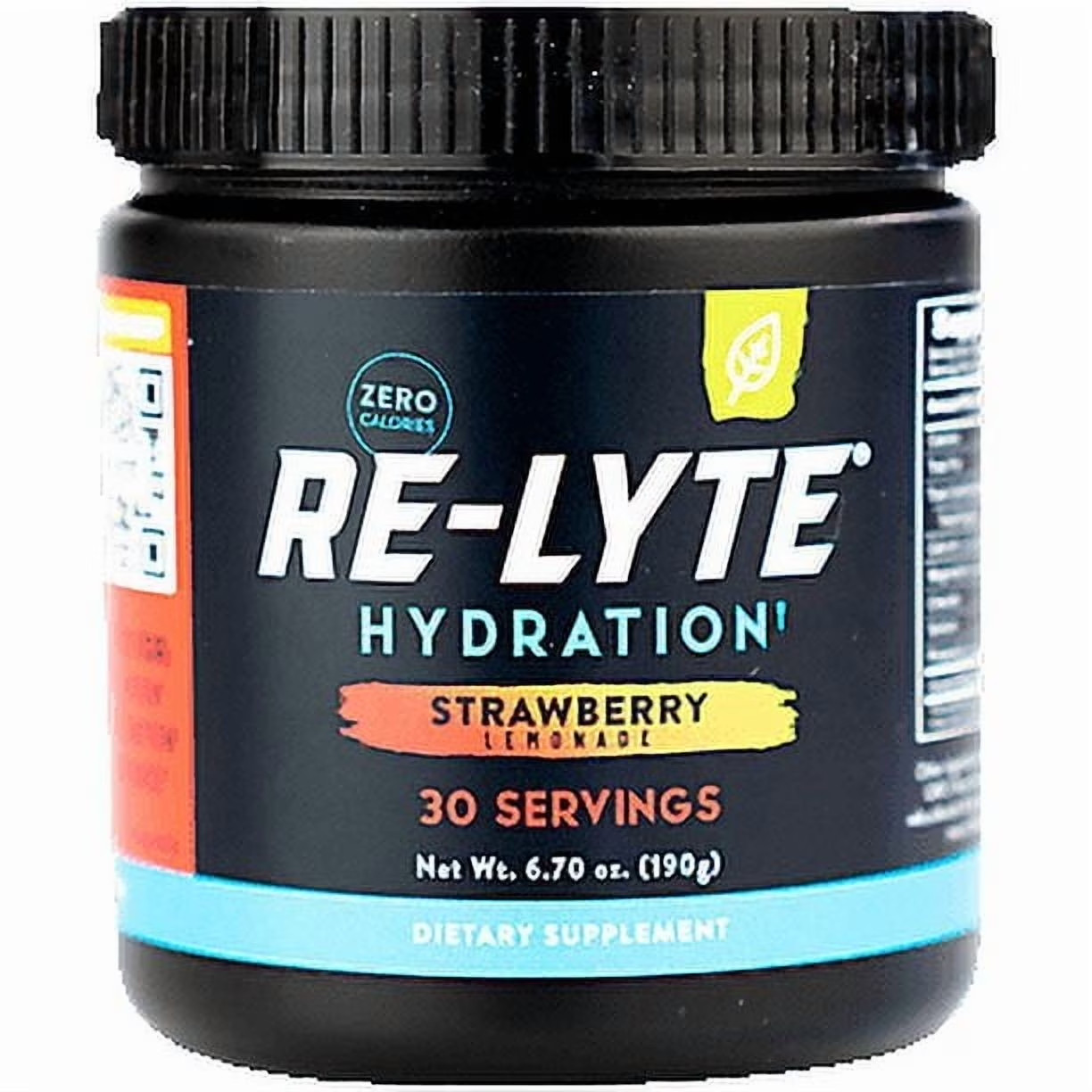 Redmond Re-Lyte Electrolyte Drink Mix Strawberry Lemonade Powder 6.88 oz