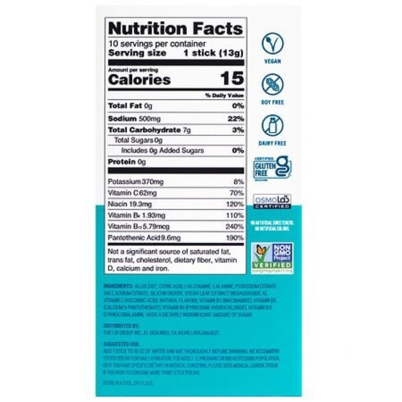 Hydration Multiplier – Sugar Free Electrolyte Drink Mix Strawberry Watermelon