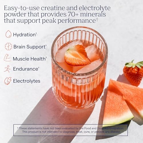 Creatine Electrolytes Powder Tropical Watermelon 30 Servings