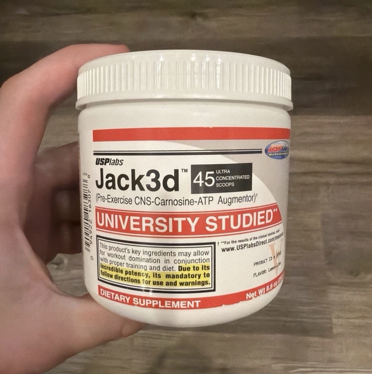 *OG* Jack SEALED Pre-Workout | Lemon Lime | ADVANCED FORMULA 3D | FREE SHIPPING