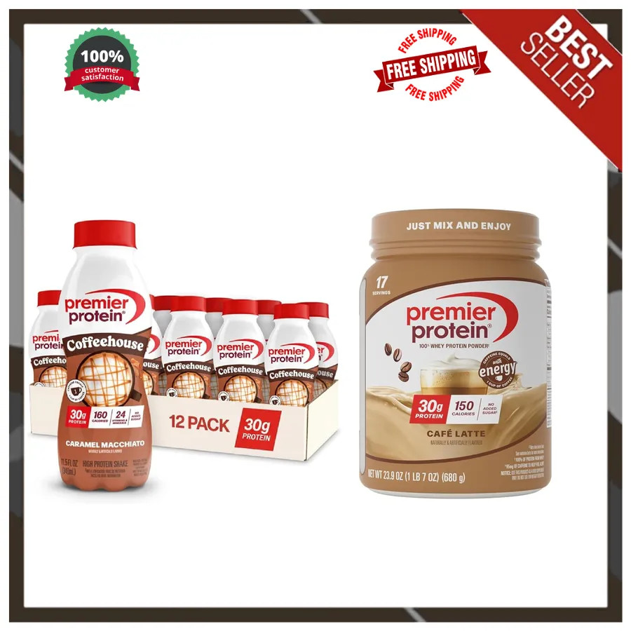 Premier Protein Whey Powder Chocolate 30g Protein 17 Servings