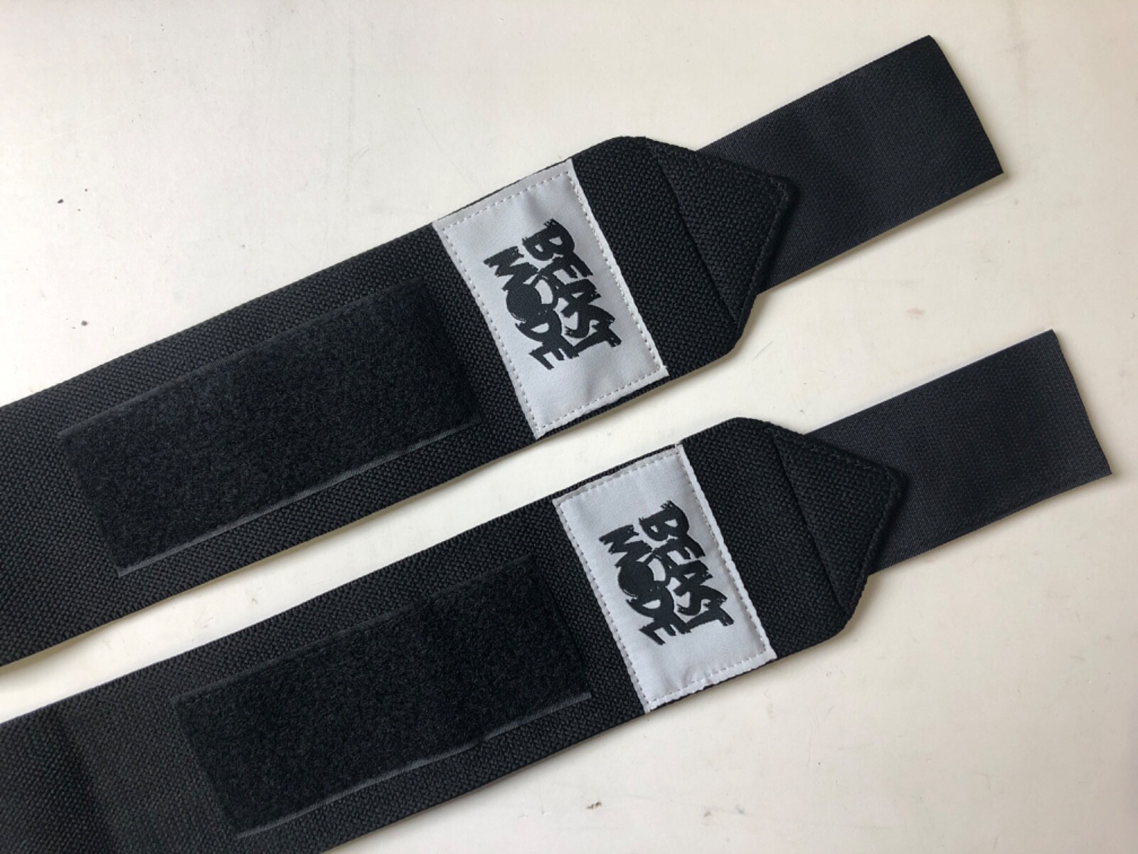 Beast Titanium Weight Lifting Wrist Support Straps Pair