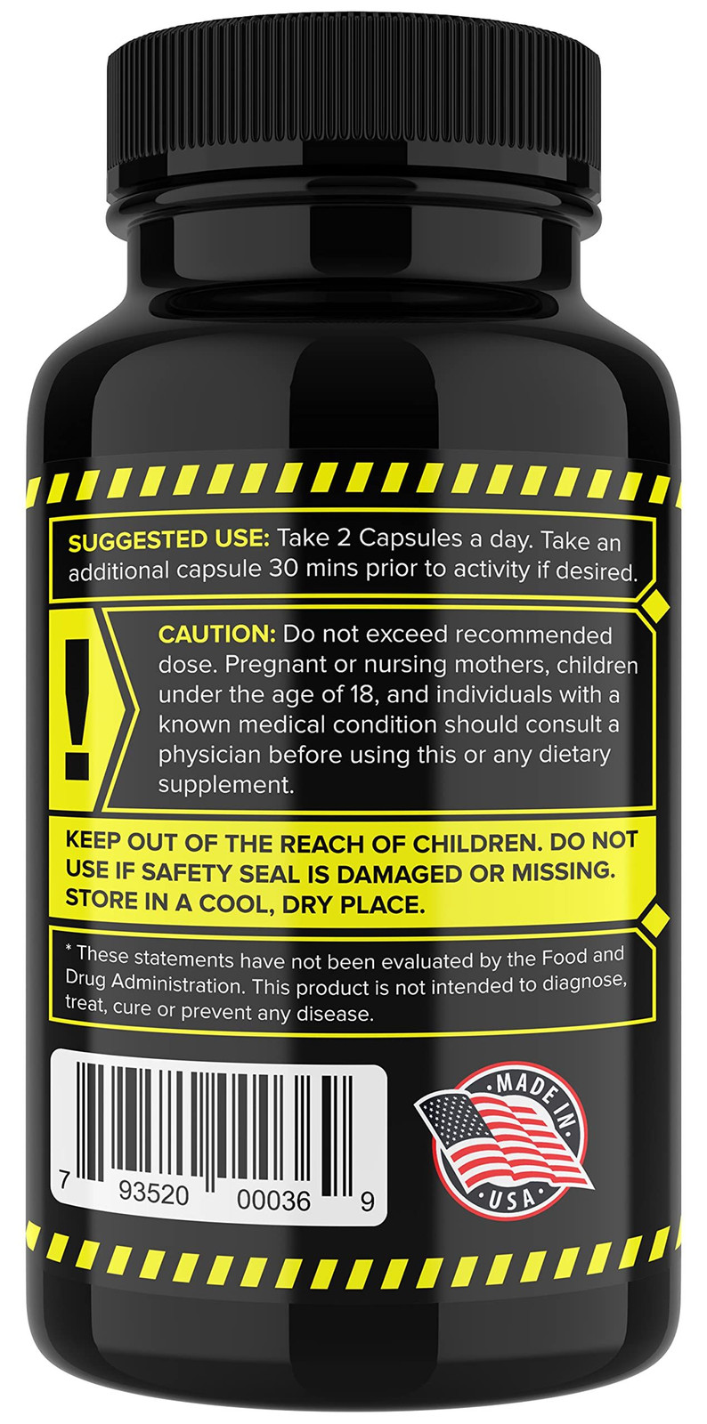 Testosterone Booster for Men – Male Enhancing 60 Count (Pack of 2), Brown