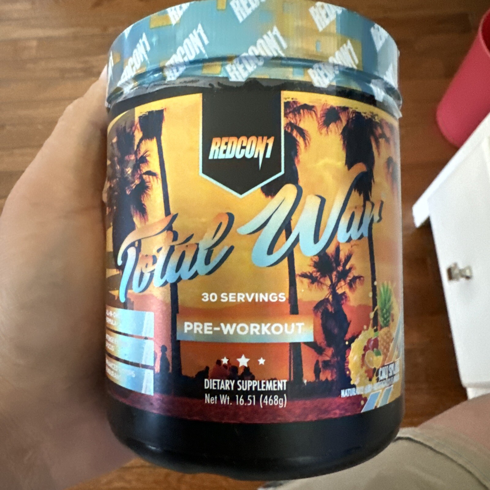 RedCon1 Total War PreWorkout 30 Servings, Exp: 02/2027