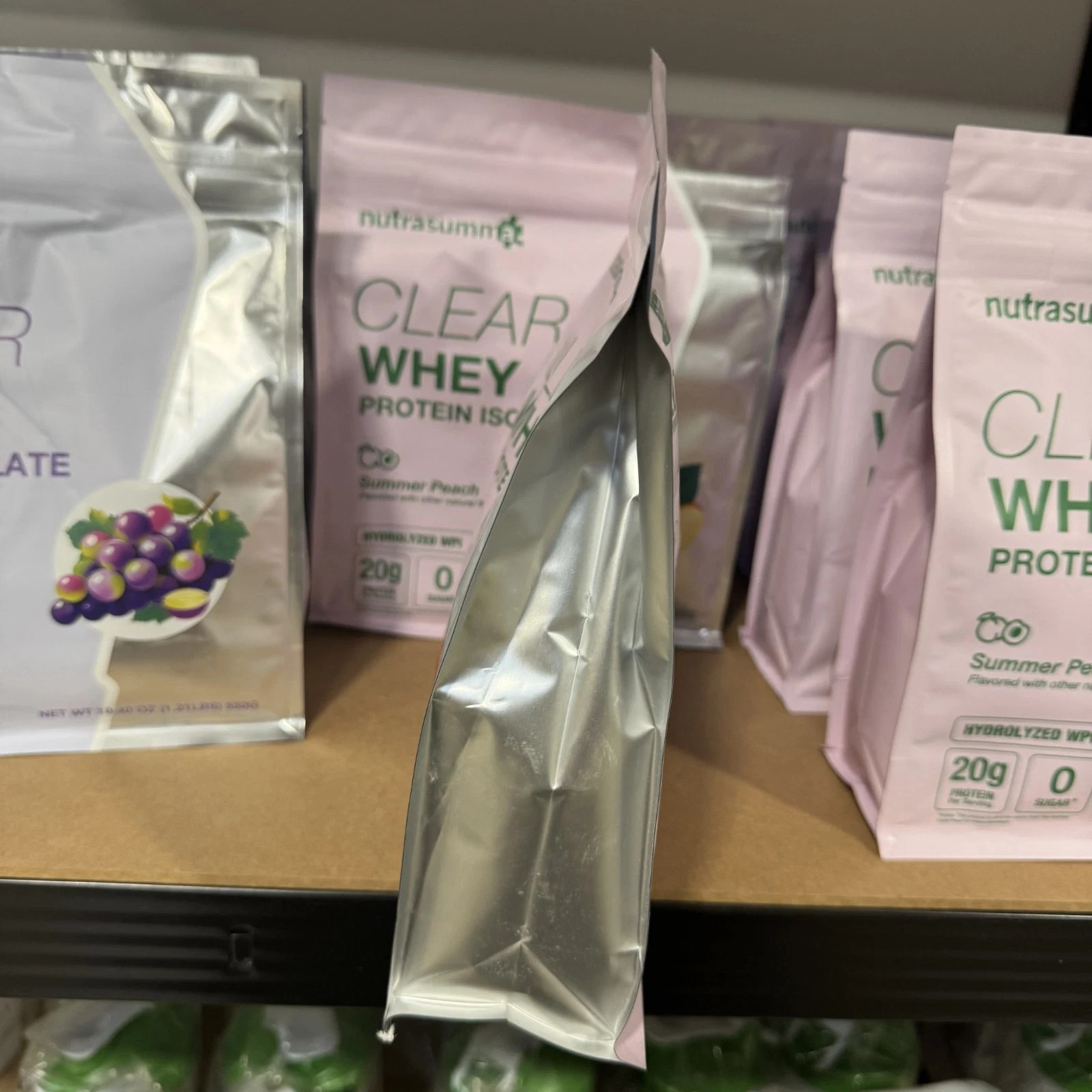 nutrasumma Clear Whey Protein Isolate 1.2 lbs – Summer Peach Flavor