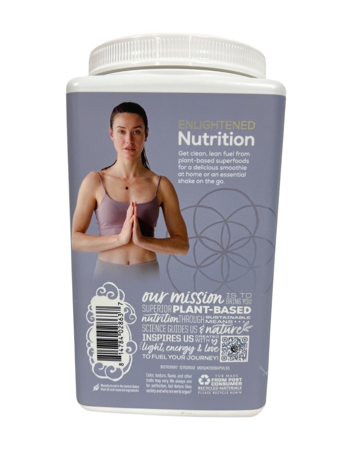 Sunwarrior, Lean Superfood Shake, Vanilla, 1.59 Lb 08/2026