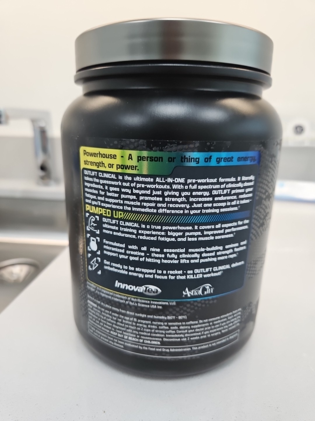 Nutrex Clinical Pre Workout Blueberry Lemonade