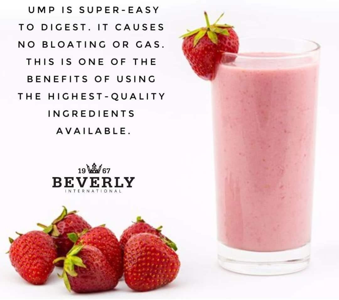 Beverly International UMP Protein Powder Strawberry 2pd (EXPIRES 08/2026)