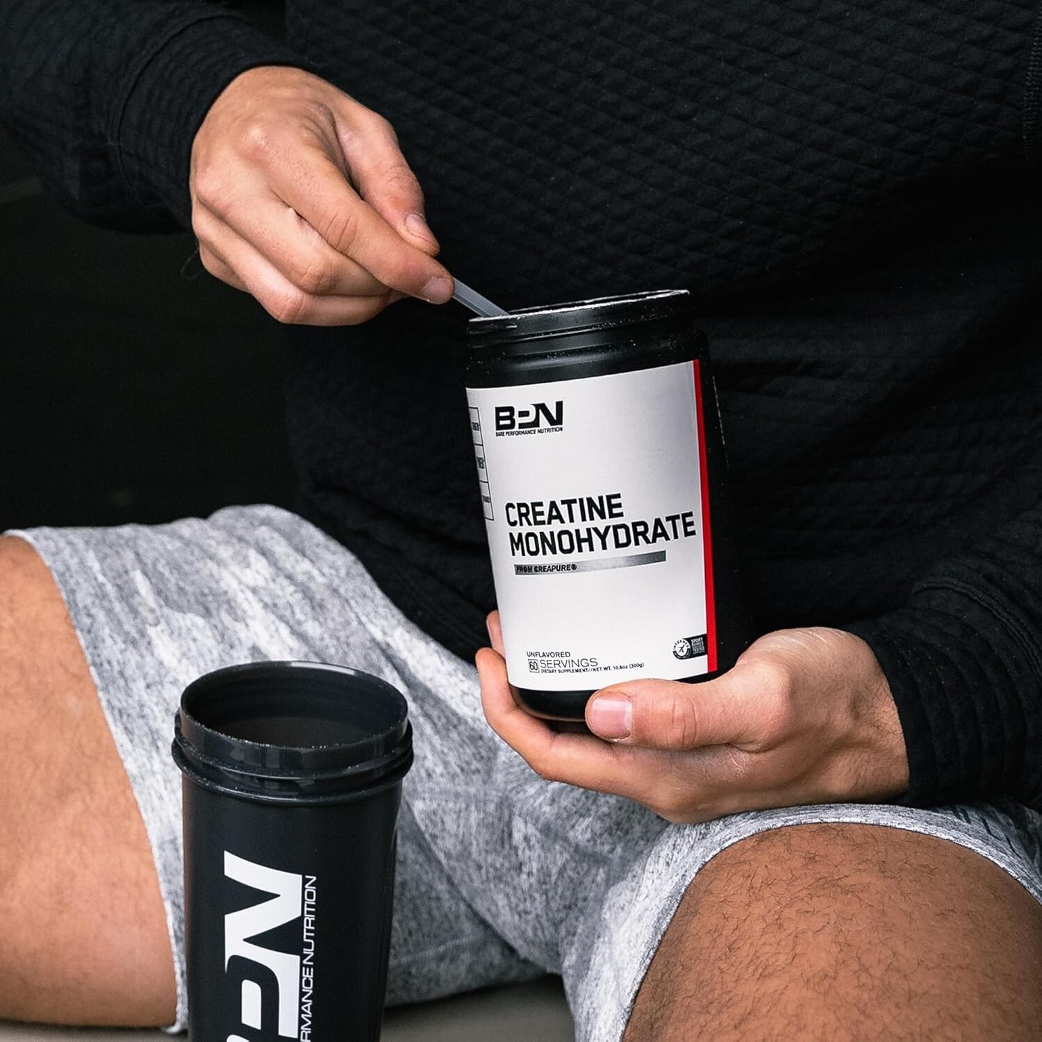BARE PERFORMANCE NUTRITION BPN Pure Creatine Monohydrate Powder by Creapure 5…