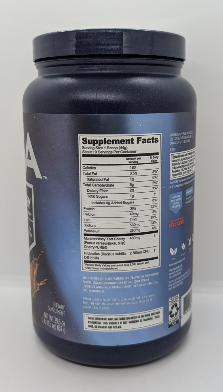VEGA Protein + Recovery Plant-Based Protein Powder – Expires 01/27 – NEW SEALED!