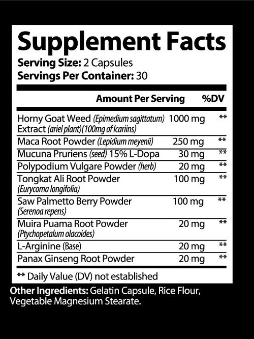 MALE ENHANCING PILLS FOR MEN, LIBIDO, PERFORMANCE, STAMINA SUPPORT 60-12/11/25