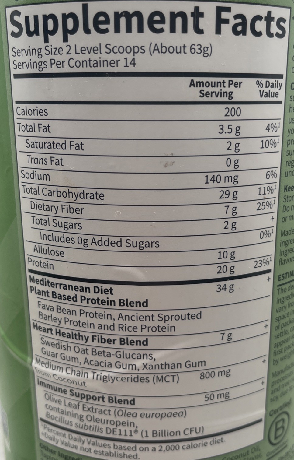Dr. Formulated MD Plant-Based-Rich Chocolate Exp: 8/26