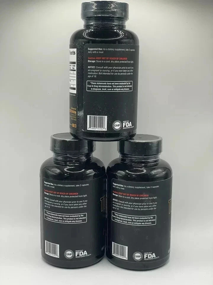 Turmeric Black Sculptnation Fatigue Muscle Build Fat Burn Bloating Treat, 5 Pack