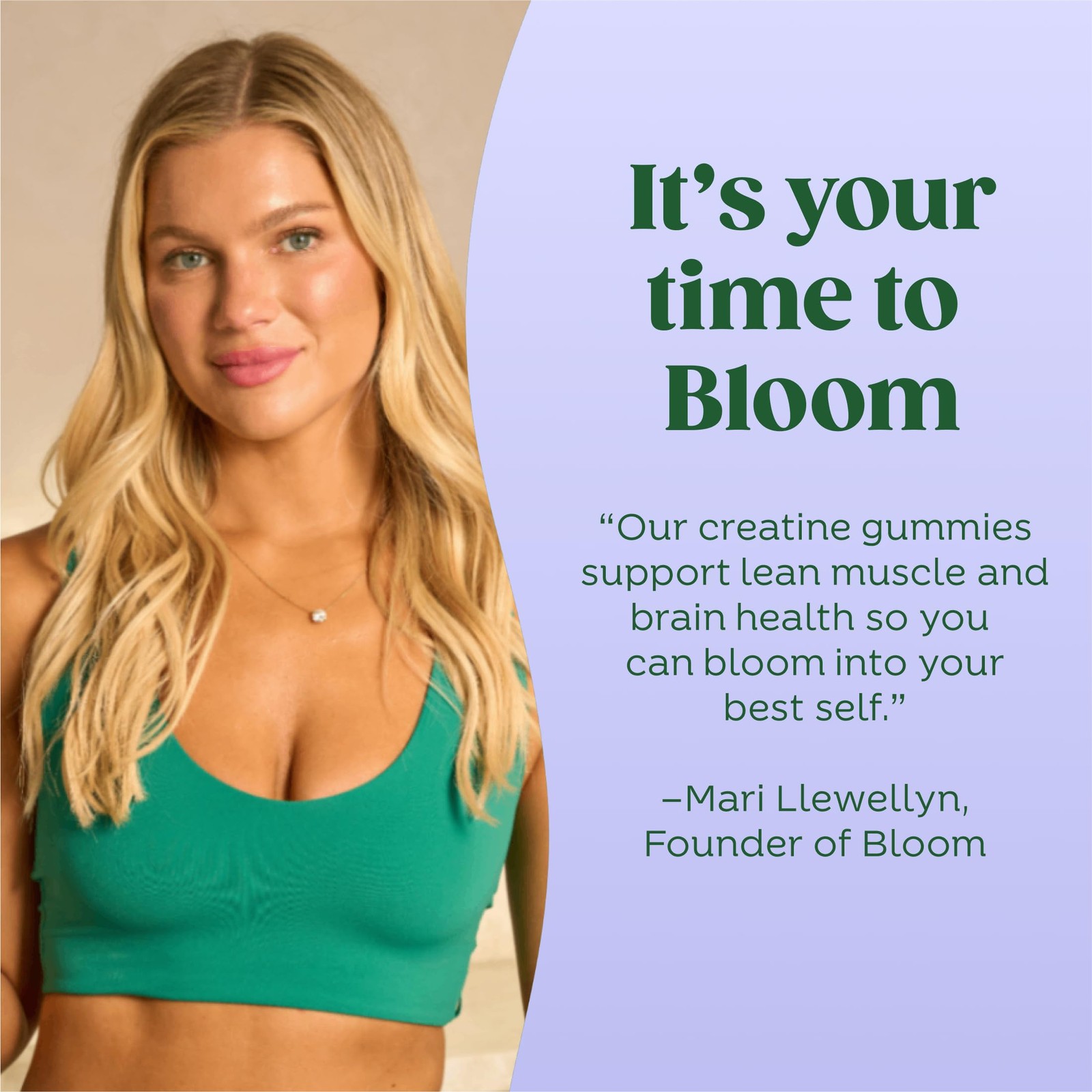 Bloom Creatine Monohydrate Gummies, 5g Per Serving, Sugar Free Creatine Gummy…