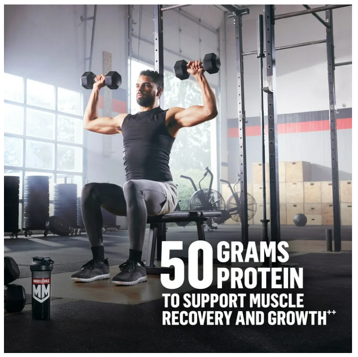 Muscle Milk Pro Series Protein Powder Knockout Chocolate 2LB 50g Protein