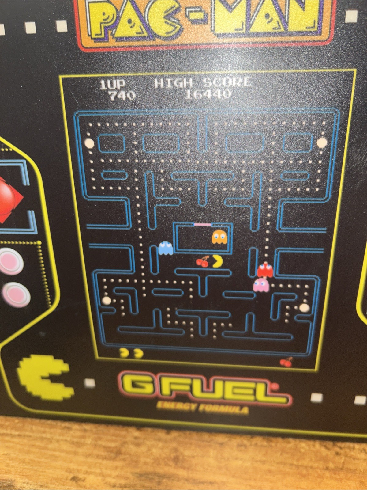 G FUEL Pac-Man Limited Edition Light Up Collector’s Box & Shaker Bottle Set