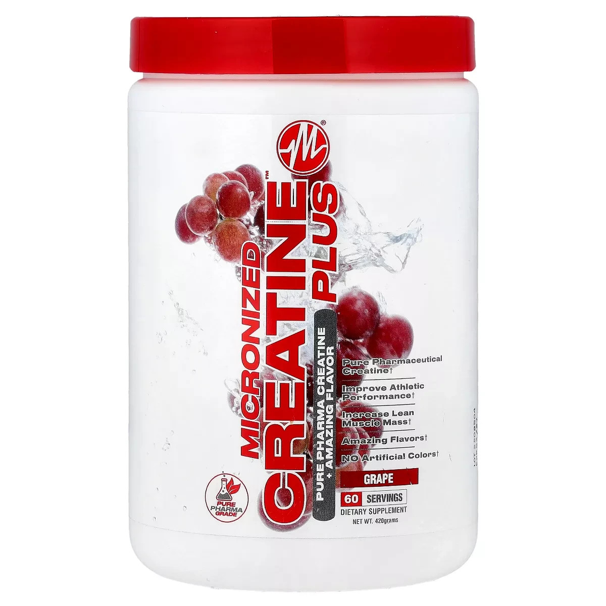 METABOLIC NUTRITION MICRONIZED CREATINE PLUS FLAVORED POWDER 420g (14.8oz)